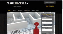 Desktop Screenshot of frankmoceriea.com